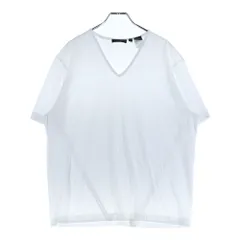 Donna Karan (ダナキャラン) Vネック コットン ポリエステル 半袖Tシャツ カットソー ホワイト レディースのサムネイル