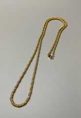 1229-33 k18GF スクリューネックレス 生前整理 アクセサリー - メルカリ