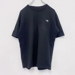 古着 used　THE NORTH FACE　ザ・ノースフェイス　半袖Tシャツ　ロゴT　黒　ブラック　Mサイズ