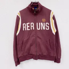 古着 used　HANG TEN　ハンテン　スウェットトラックジャケット/ジャージ　朱色　ボルドーのサムネイル