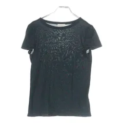 EMPORIO ARMANI (エンポリオアルマーニ) クルーネック 半袖インナーTシャツ カットソー ブラック レディース