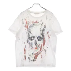 Alexander McQueen (アレキサンダーマックイーン) スカル柄プリント半袖Tシャツ カットソー マルチカラー レディースのサムネイル