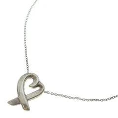 TIFFANY & Co. (ティファニー) ラビングハート チェーンペンダントネックレス シルバー