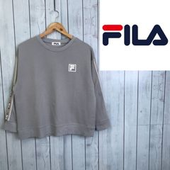 FILA フィラ ロゴテープ  ビッグシルエット Tシャツ　サイズM