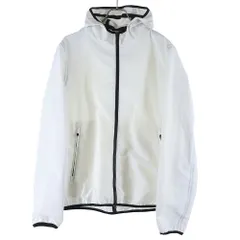 HERNO (ヘルノ) ウォーターレペレント ポリエステル ソリッド ダブルジップ ヨットパーカー フーデッド ナイロンジャケット ホワイト GI0154U-19339-1100のサムネイル