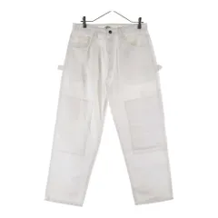 Dickies (ディッキーズ) ×Henrys PIZZA ヘンリーズピザ ダブルニー ワークパンツ ホワイト 4222-4991