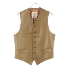 HERMES (エルメス) VINTAGE 7B ラムレザー ベスト ブラウンのサムネイル