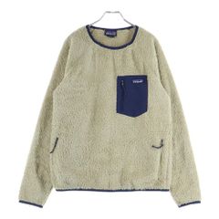 PATAGONIA (パタゴニア) LOS GATOS FLEECE CREW フロントポケット クルーネック フリーストレーナー ベージュ 25895FA21