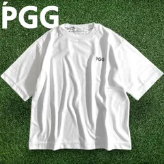 PGG by PEARLY GATES パーリーゲイツ ゴルフ 日本製 PALPAECO×HYGRA 変形スムース 無地 クルーネック ストレッチ 半袖 Tシャツ カットソー ゴルフウェア レディース 269-2963902 ホワイト▲009▼50818w01