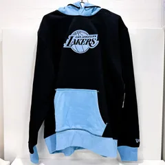 レイカーズ メンズ パーカー XLサイズ NEW ERA ロサンゼルス 青 ブルー LosAngels Lakers【新品・未使用】