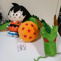 ドラゴンボール　めちゃなが神龍ぬいぐるみ　2022年　七星球　でっかいぬいぐるみ　亀仙流道着 孫悟空のサムネイル
