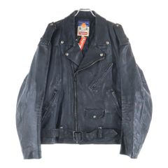 SUPREME (シュプリーム) 23AW ×Blackmeans Painted Leather Motorcycle Jacket ブラックミーンズ ペインテッド レザー モーターサイクル ジャケット ブラック