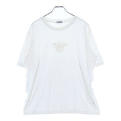 エルメスHERMES ボーダー柄 Hロゴ刺繍ポケット付きTシャツ Mサイズ 美