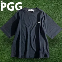 PGG by PEARLY GATES パーリーゲイツ ゴルフ 日本製 PALPAECO×HYGRA 変形スムース クルーネック ストレッチ 半袖 Tシャツ カットソー ゴルフウェア レディース 2963902 ネイビーブラック▲009▼50826w05