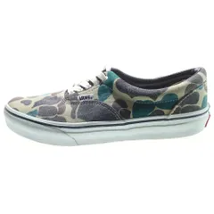 VANS (ヴァンズ) AUTHENTIC VINTAGE オーセンティック ヴィンテージ カモ柄 ローカットスニーカー カーキ US9/27cm 86029