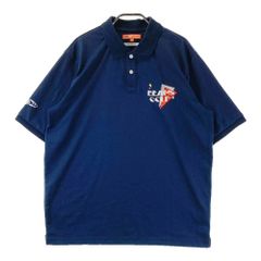 BEAMS GOLF メンズ 半袖ポロシャツ ネイビー - メルカリ