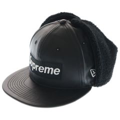SUPREME 20AW×New Era イヤーフラップ ボックスロゴキャップ - メルカリ