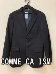 コムサイズム (COMME CA ISM) メンズ、グレースーツ サイズジャケットM パンツXL