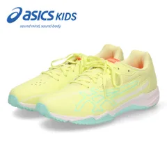 【ソフトイエロー（紐）】アシックスキッズ レーザービーム キッズ ジュニア スニーカー 3E 幅広 紐 ベルクロ 男の子 女の子 通学 運動靴 1154A210 1154A211 1154A219 ASICS KIDS LAZERBEAM