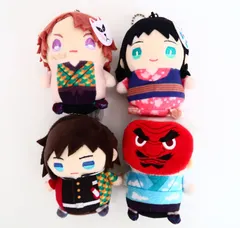 4点セット 鬼滅の刃 まめめいと 錆兎・真菰・冨岡義勇・鱗滝左近次