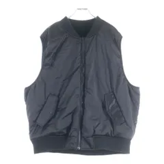 VANS (ヴァンズ) DRAGON REVERSIBLE VEST ドラゴン 刺繍 ベロア リバーシブル 中綿 ベスト ブラック/グリーン 124R1093207のサムネイル