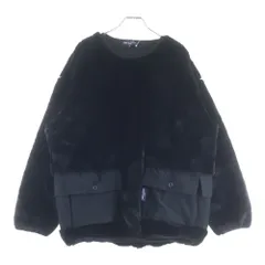 COMME des GARCONS HOMME (コムデギャルソンオム) 24AW マイクロファー ショルダーボタン プルオーバー スウェット ブラック HL-T024のサムネイル