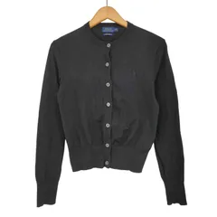 ポロラルフローレン POLO RALPH LAUREN ポニーP刺繍 PIMA COTTON クルーネック ニット カーディガン レディース import：S 