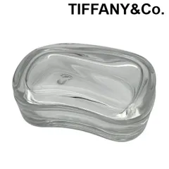 ティファニー TIFFANY&Co. ジュエリーケース エルサ・ペレッティ ウェーブ ボックス クリスタルガラス レディース 6V327