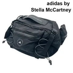 アディダスバイステラマッカートニー Stella McCartney マルチスポーツバッグ 3WAY ウエストバッグ ヒップバッグ 9L 黒 レディース 6V325
