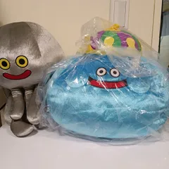 ドラゴンクエスト　おおきなキラキラぬいぐるみ　キングスライム　メタルホイミン