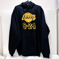 レイカーズ メンズ パーカー XLサイズ NEW ERA 黒 ブラック ロサンゼルス Losangels Lakers【新品・未使用】