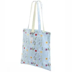 【新品】 [TWOOKTY] トートバッグ レディース おしゃれ 花柄 キャンバス 大容量 軽量 通勤 通学 マザーズバッグ エコバッグ 肩掛け 手提げ バッグ 0