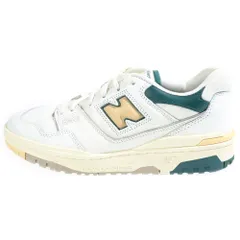 New Balance (ニューバランス) BB550A2 ×Aime Leon Dore P550 Yellow エメレオンドレ ローカットスニーカー ホワイト US8.5/26.5cm