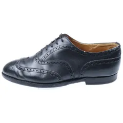 Church's (チャーチ) CHETWYND LAST173 チェットウィンド ウィングチップ フルブローグ レザー ビジネスシューズ ドレスシューズ ブラックのサムネイル