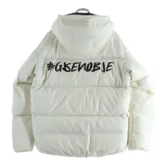 MONCLER GRENOBLE (モンクレールグルノーブル) 21AW MAZOD ジップアップ ナイロン ダウンジャケット ホワイト G20971A00017 5399E