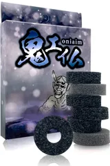 【在庫処分】鬼エイム 灰鬼 PS4 PS5 SWITCH コントローラー エイム 向上 リング FPS 鬼輪 国産 硬さ3種類 計6個入り (アソート)