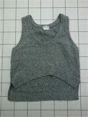 ◇ Θ チャオパニックティピー CIAOPANIC TYPY ニットベスト グレー系 レディース E  【1602190002377】