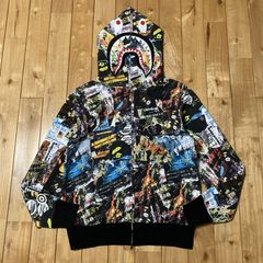 スーパー激レア！！A BATHING APEシャークパーカー XL - メルカリ