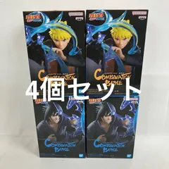 未開封 ナルト疾風伝 NARUTO ナルト サスケ フィギュア 4個セット SF3563 c101