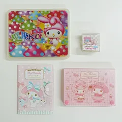 [NI] マイメロディ　マイメロ　プラスチックケース　プラケース　プラグマスコット　診察ケース　お薬手帳ケース　マルチケース　はがきケース　サンリオ　4点まとめて