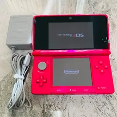 【完動品】NINTENDO 3DS グロスピンク