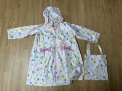 ハローキティ キッズ レインコート L