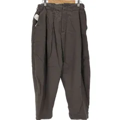 バージズブルック BASISBROEK ウールタックイージーパンツ メンズ JPN：2 