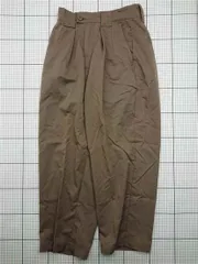 ◇ Θ リメール remer ワイドタックパンツ ベージュ系 Sサイズ メンズ E  【1602240004016】