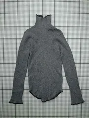 ◇ Θ チャオパニックティピー CIAOPANIC TYPY リブタートルネックカットソー グレー系 レディース E  【1602240004160】