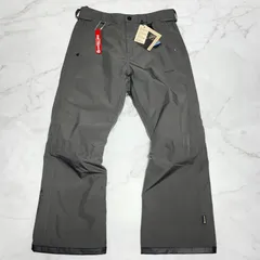 未使用品　ボルコム　VOLCOM 2024-2025 デュアゴアテックスパンツ　DUA GORE-TEX PANT チャコール　CHR プリントロゴ　スノーボードウェア　G1352519 MEDIUM Mサイズ