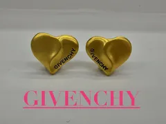 GIVENCHY / ジバンシー / ハート型イヤリング / ゴールドカラー / ジュエリー / ワンポイント