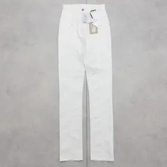 【新品同様】 N°21　ヌメロヴェントゥーノ　デニムパンツ　スキニーパンツ　コットン　ポリウレタン　ホワイト　レディース　b00273のサムネイル