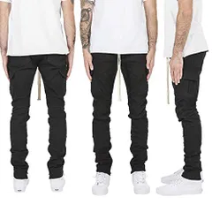 新品 [ミニマル] カーゴパンツ メンズ 025 S ブラック