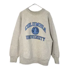 80年代 USA製 Champion チャンピオン REVERSE WEAVE リバースウィーブ カレッジ スウェット グレー(メンズ X-LARGE)中古 古着 X4824